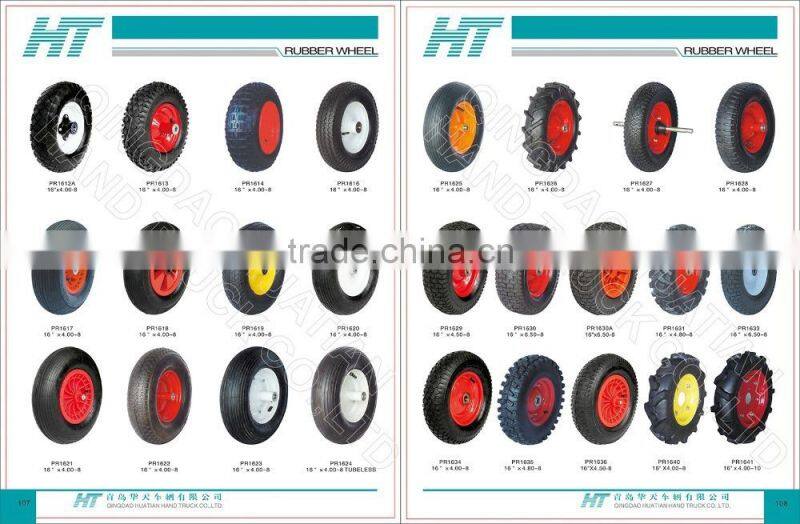 6"X2" Pneumatic wheel for hand truck, tool cart-PR0601A