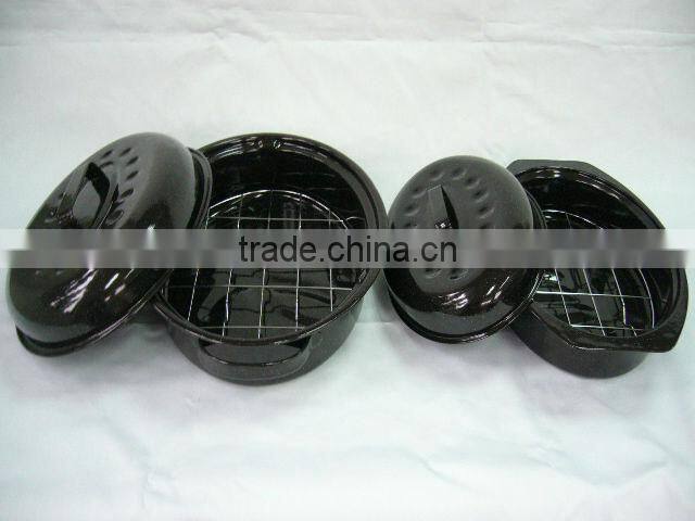 black enaml roaster