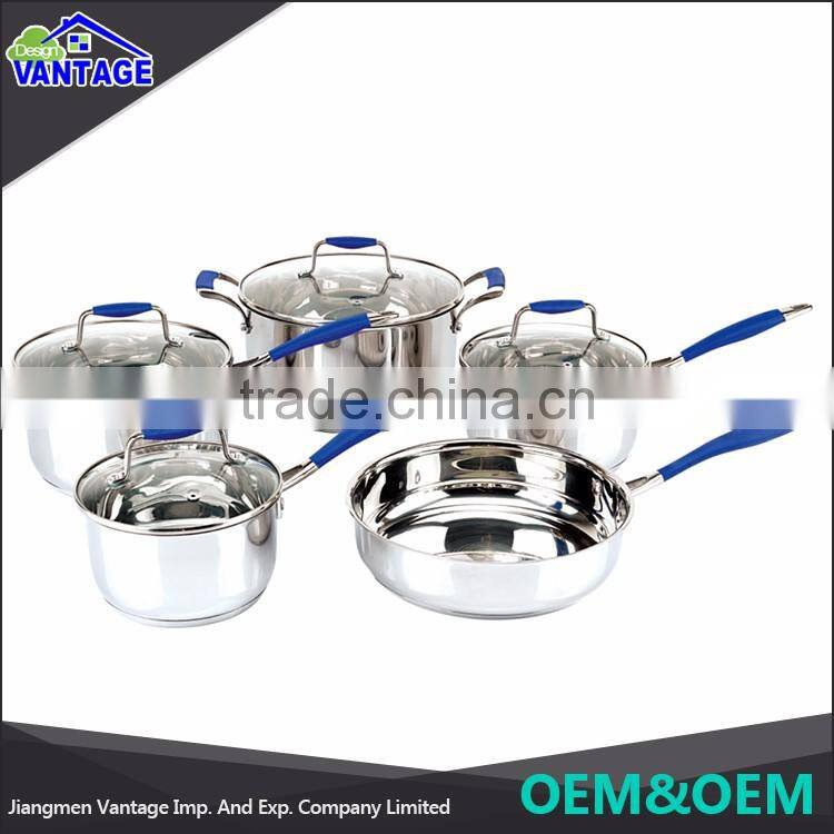 Best Quality large Stainless Steel Stew Pressure Cooker Instant Stock stainless steel pot for cooking
