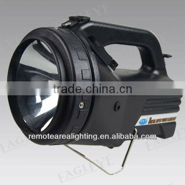 Rechargeable outdoor protable lights work light 35W hid hand held spotlight,12v7Ah Lead Acid battery