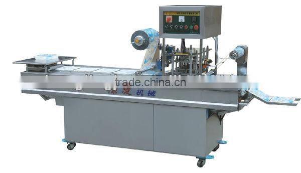 Fast Food Box Seal Cutter Machine / Tray Sealing Machine