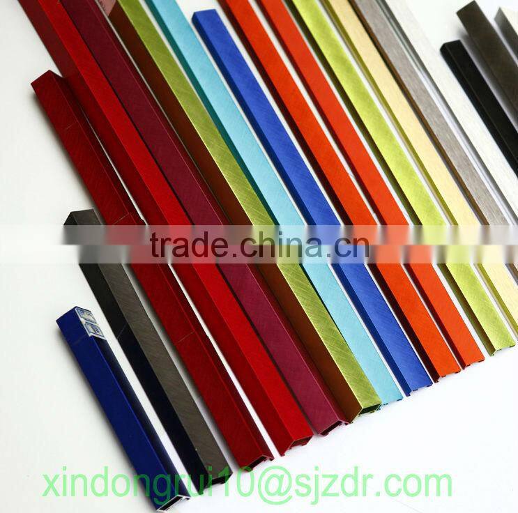 aluminium frame profile anodized colors