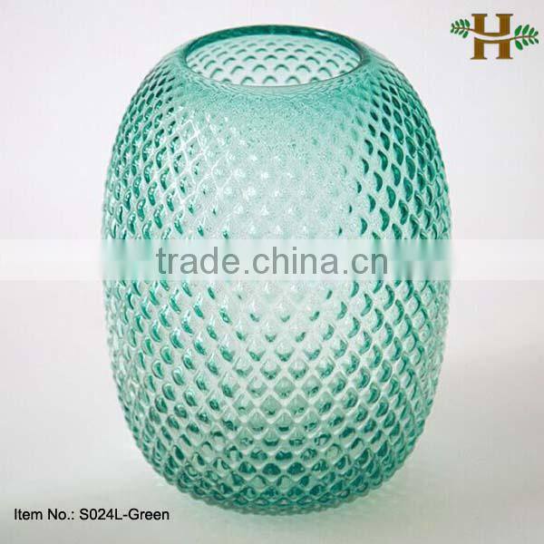 Pineapple Shaped Bottle Vase Clear Glass Vase Manufacturers