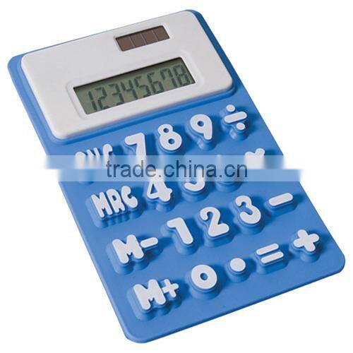 High quality silicone calculator /digital calculator