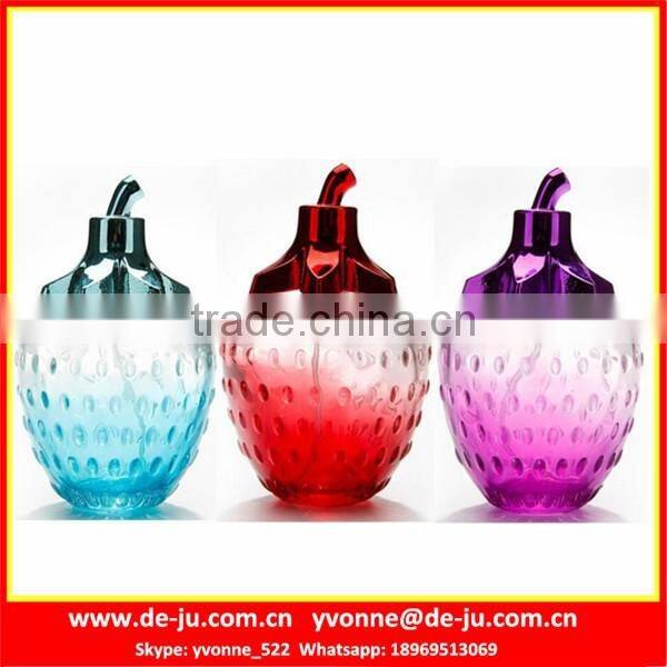 Ladies Gift Perfume Bottle With Flower Cap