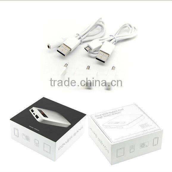 High Quality Power Bank with Indicator & Touch Button 3500mAh