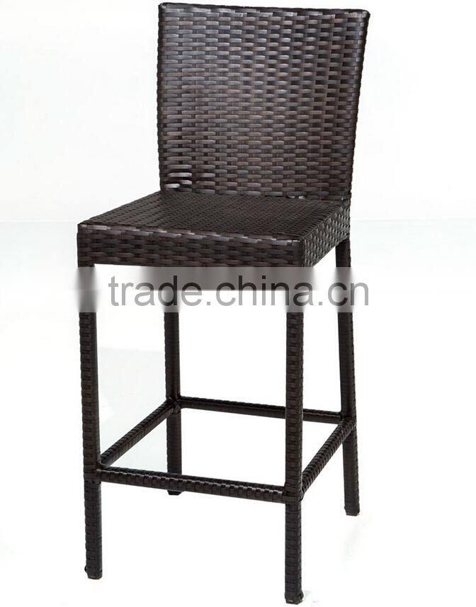 2017 Trade Assurance Hot sale all weather outdoor home wicker rattan low cost bar table set