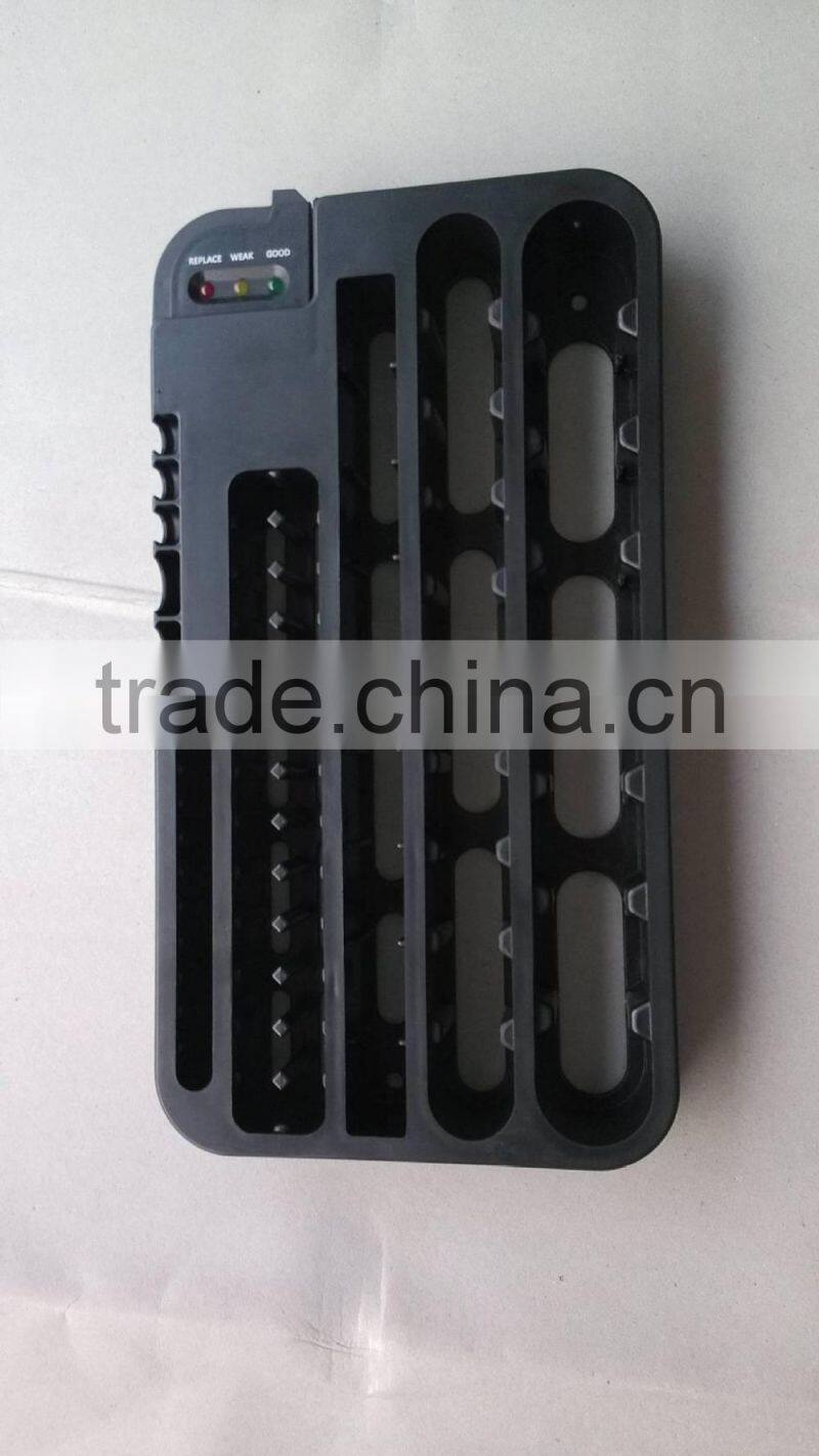 Battery Organizer with battery capacity Tester/ storage/battery organizer