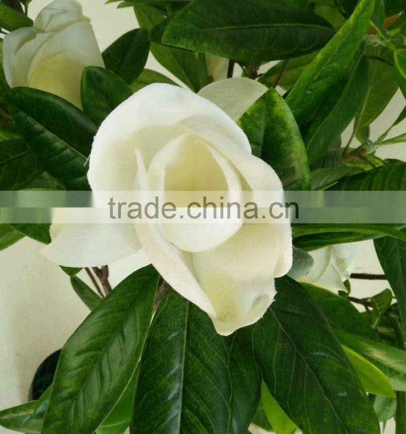 factory direct sale ornamental fake magnolia flower tree