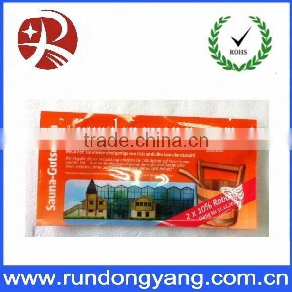 2016 Custom Printed Wet Tissue Wipes Packaging Bag