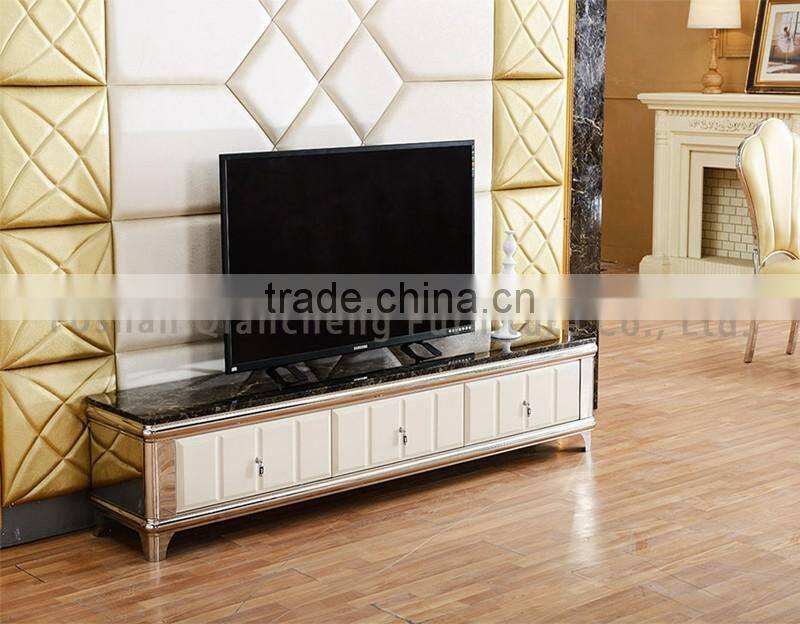 Dining Room Mini TV Stand Turkey Marble Top