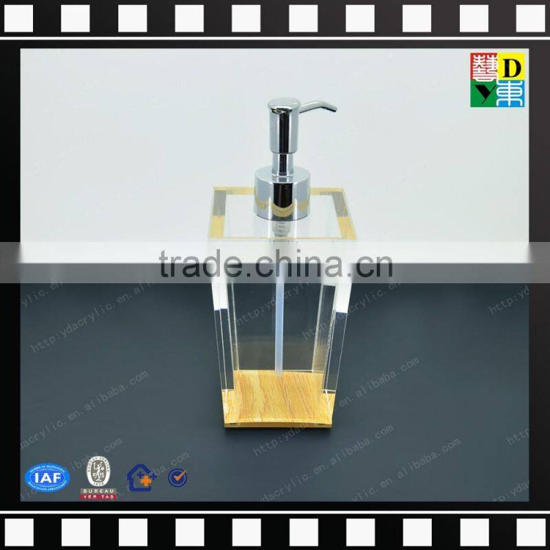Customzied acrylic bathroom accessories wholesale PMMA bath sets from china manufacturer