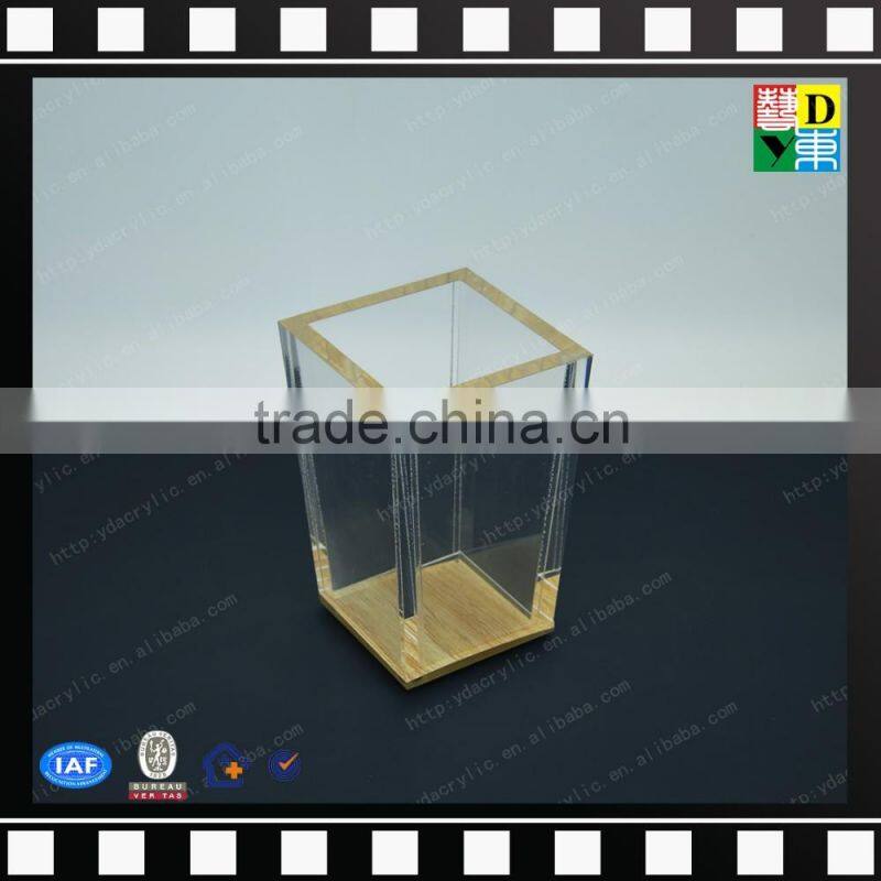 new arrival acrylic cup custom design acrylic dispenser fashion design acrylic hotel supplies made in China wholesale