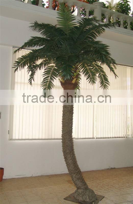 Home garden edging decorative 5ft to 16ft Height outdoor artificial green plastic palm trees EDS06 0803