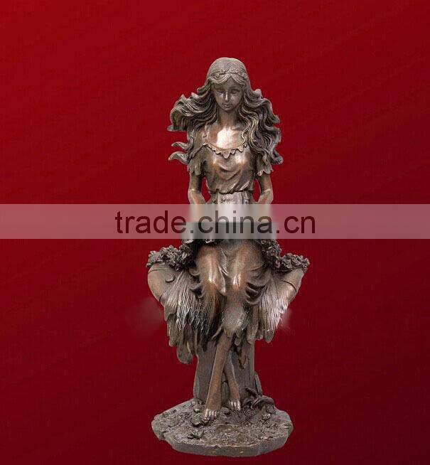 Casting large brass sculpture in antique imitation crafts
