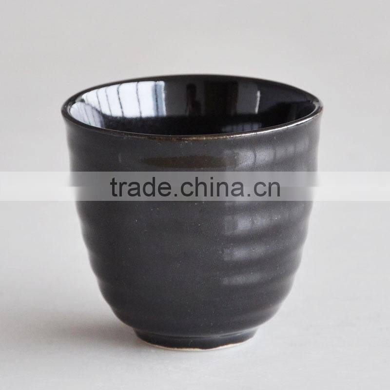 Janpanese style mug with solid color and printing