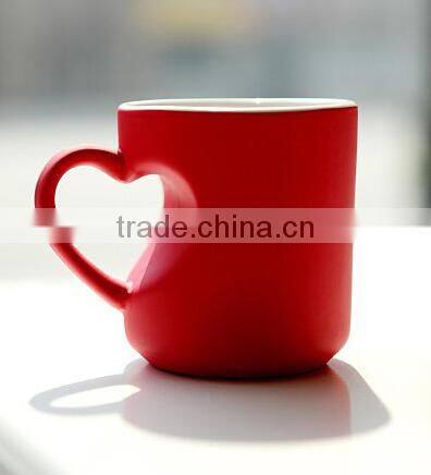 2015 Sublimation Coated Magic Color Changing Mug cup