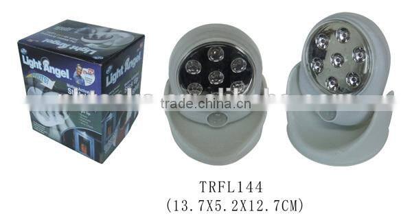 Latest emergency sensor light 7 LED solar light/rechargeable induction LED light