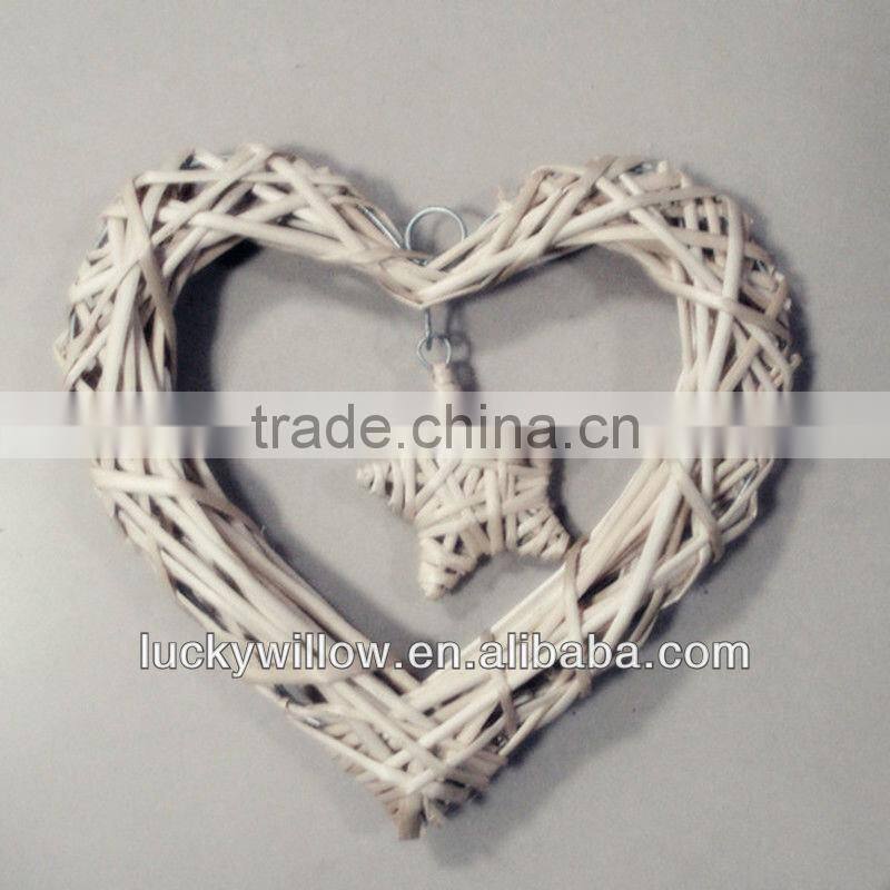 factory supply beautiful willow woven 2016 Christmas decoration