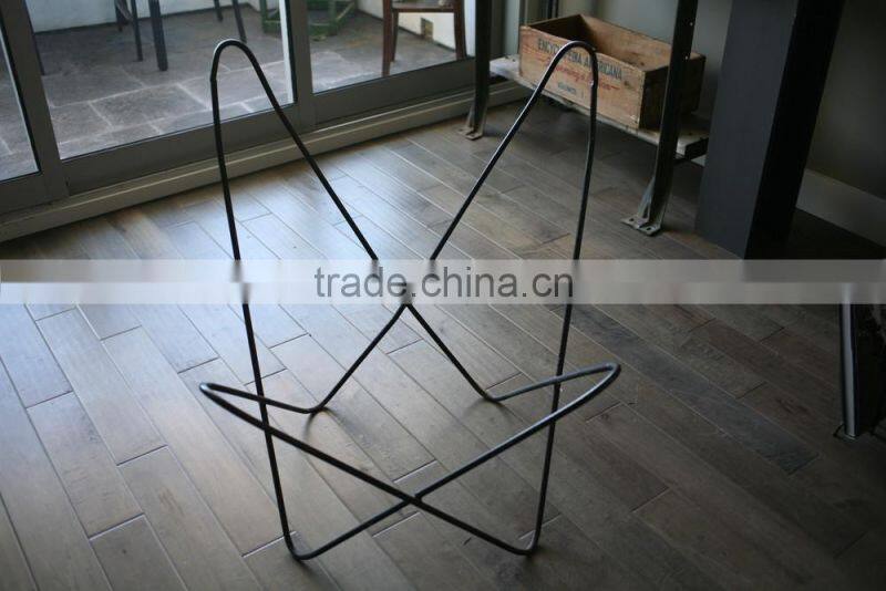 Wholesale outdoor furniture metal type chair iron metal butterfly chair