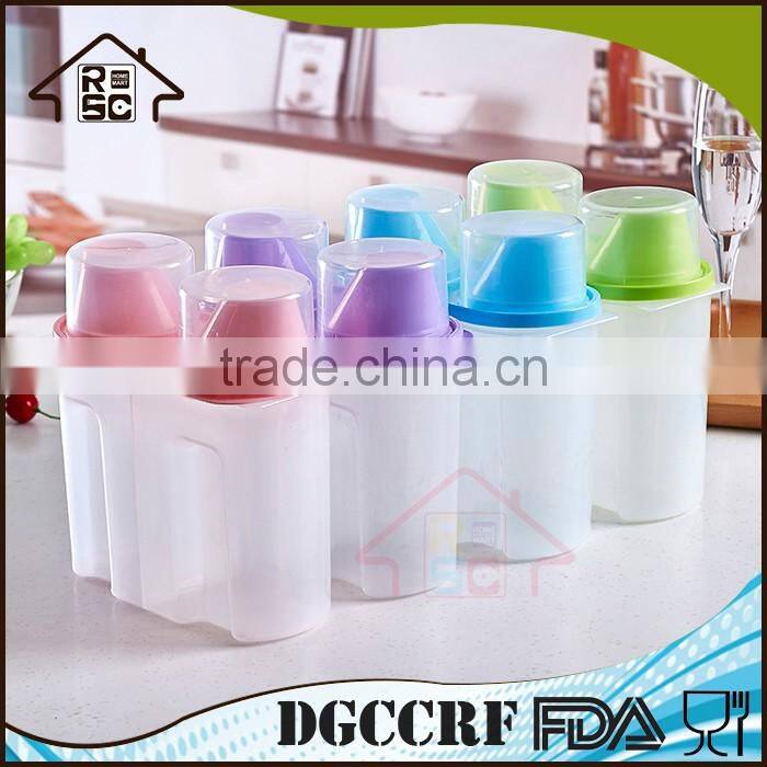 NBRSC Plastic Dry Dried Food Cereal Grain Dispenser Rice Storage Container Box
