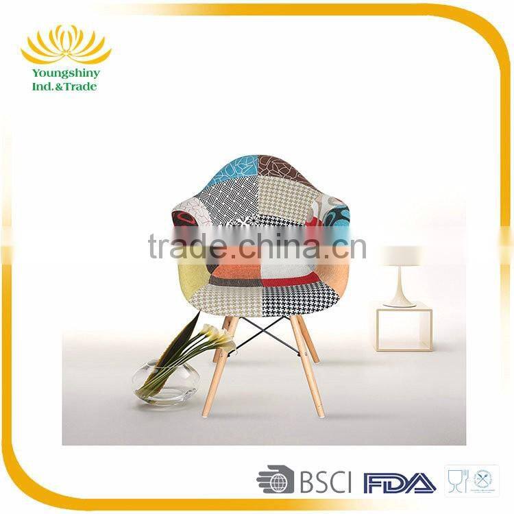 Hot sale modern furniture bar chair with beech legs