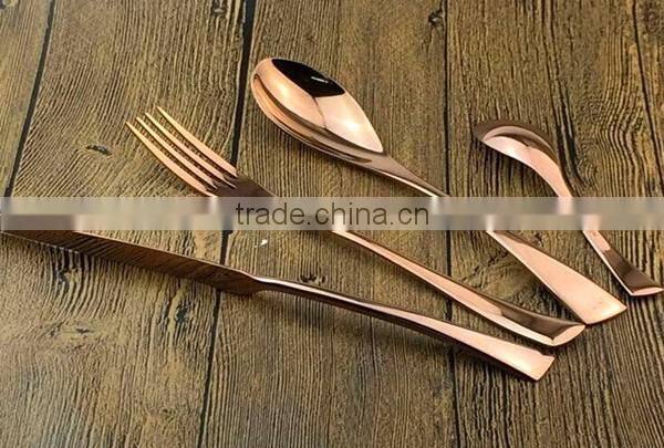 Luxurious ss304 kitchen tableware set, 18/8 cutlery , stainless steel spoon & forks