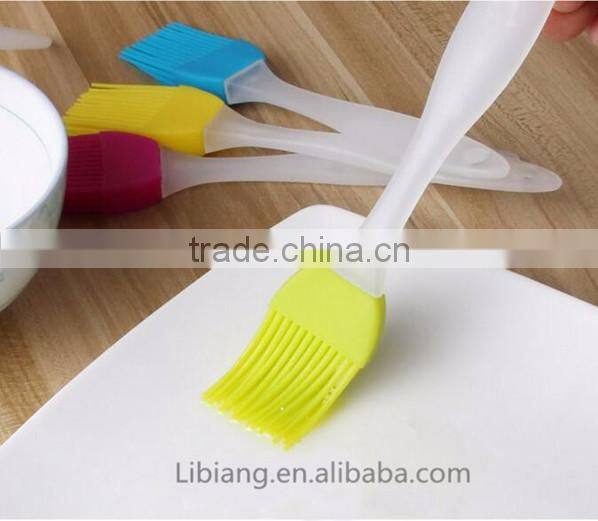 Colorful cooking silicon oil brush