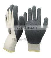NMSAFETY 7 gauge Latex foam winter glove for cool enviroment safety working gloves