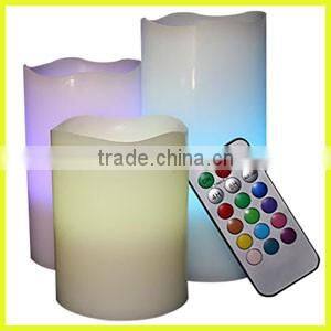 Hot Wholesale Wedding Decoration Mini Colorful Changing Fickering LED Romantic Candle Light