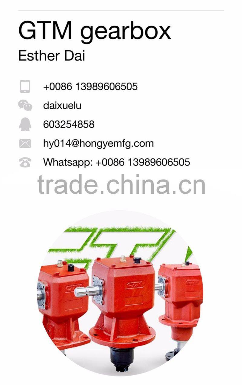 50hp post hole digger gearbox for export