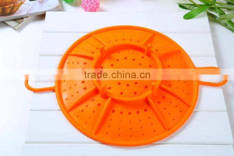 Silicone microwave heat resistant steamer,steamer rack