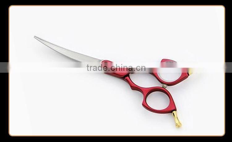 2017 Latest style 440C beauty equipment safety pet grooming scissors for dog pet