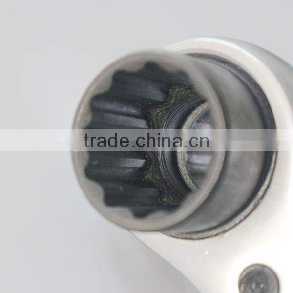 Double Sockets 19mm 22mm Ratchet Wrench Podger Spanner