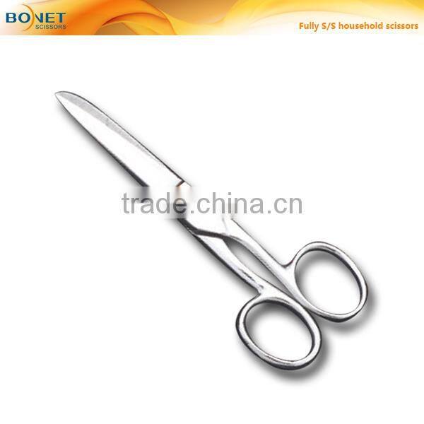 S19142 CE certificated 7" best household mirror polishing Fully stainless steel scissors