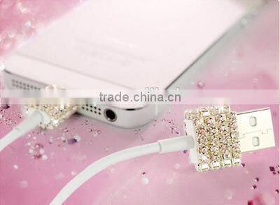 For iPhone Charger Cable with diamond,Bling USB Charger Cable for iPhone