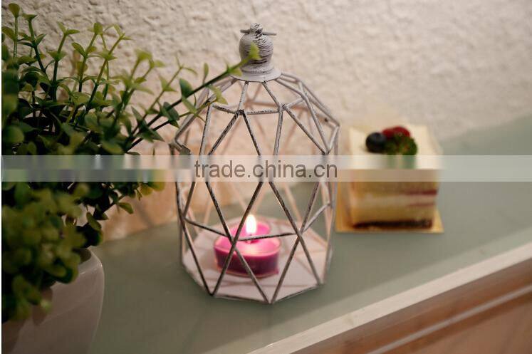Candle cup iron ornaments