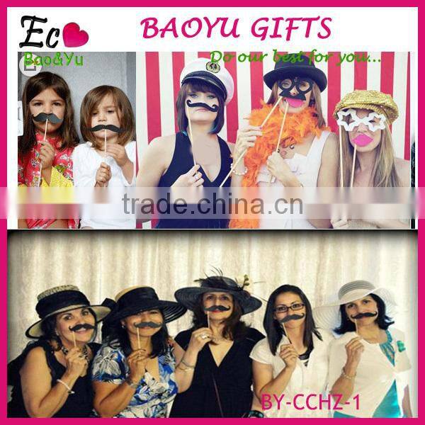 76 Pcs/Set Fashion Funny Photo Booth Props Hat Mustache On A Stick Wedding Birthday Party Favor Wedding props Wedding decoration
