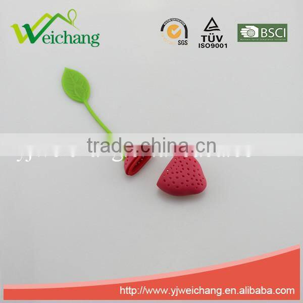 WCE7052 silicone tea strainer Food Grade Silicone tea infuser whole sale alibaba
