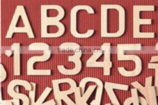 decorative christmas alphabet wooden letters