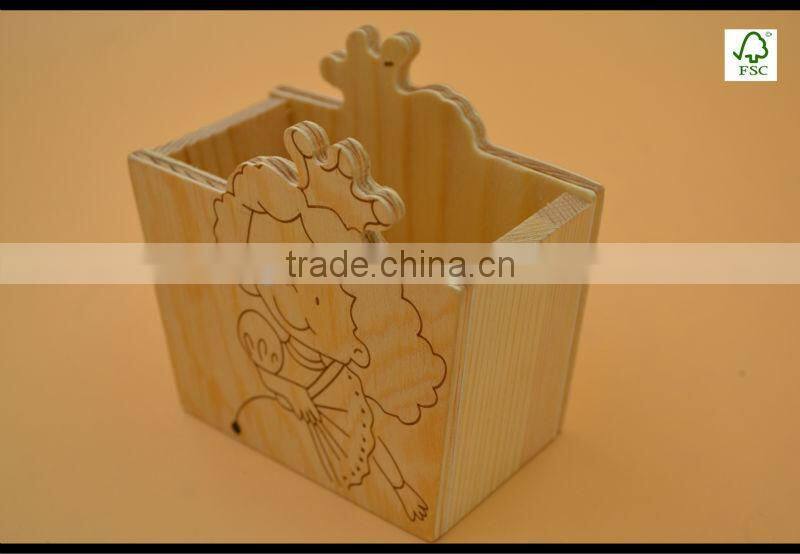high quality beech wood business desk set