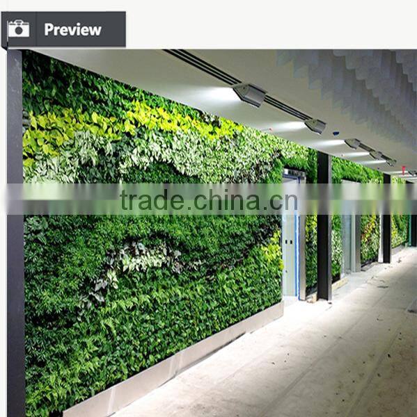 Best selling unique vertical green wall plastic vertical green wall