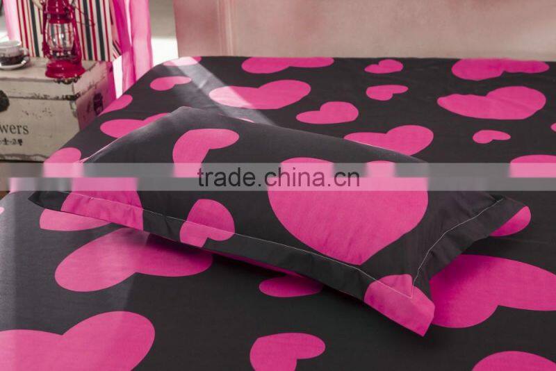 Cotton feeling Fashion Bedding Set Bed Sheet Duvet Cover Set Bed Linens XYSF