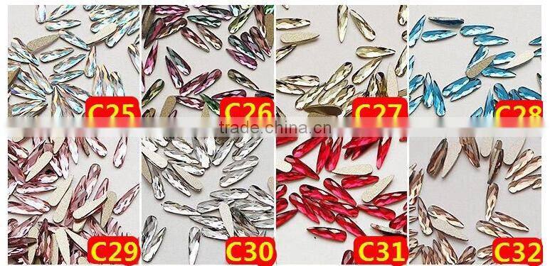 Bling Nail Art Rhinestone Decorations drop