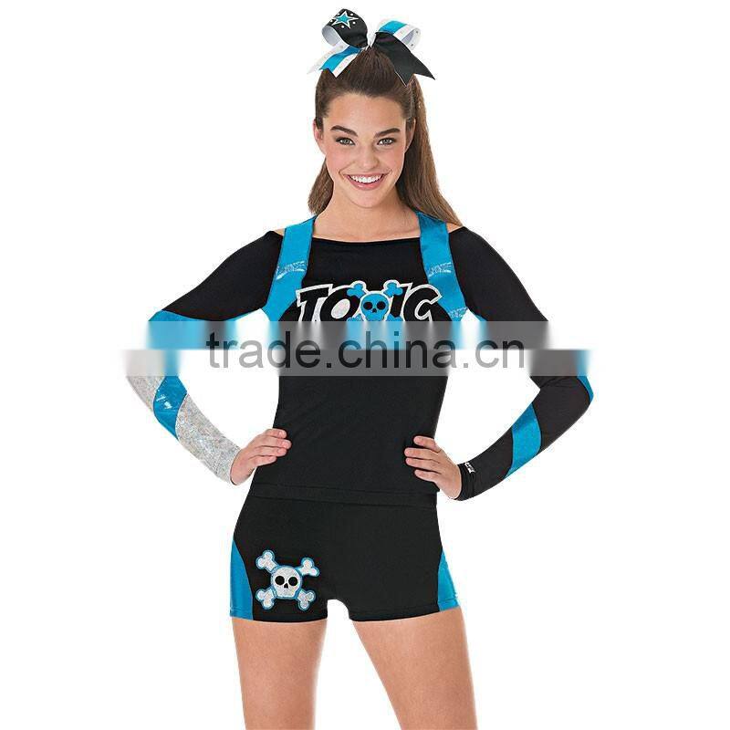 2016 new style Custom sublimated cheerleading uniforms