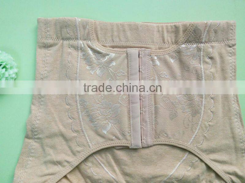 Woman cotton/spandex underwear high waist underwear slimming body shapers