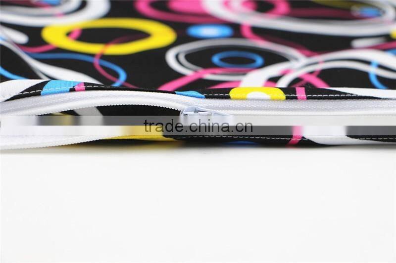 New design baby Cloth diaper zipper wetbag,washable and reusable double pocket cloth nappy bag