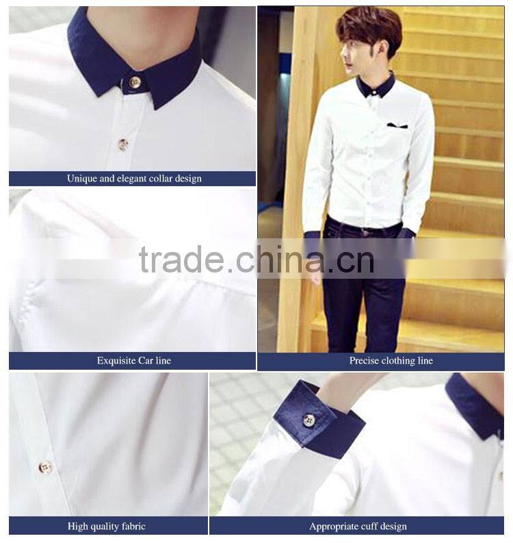 Korean High School Uniform White Shirt