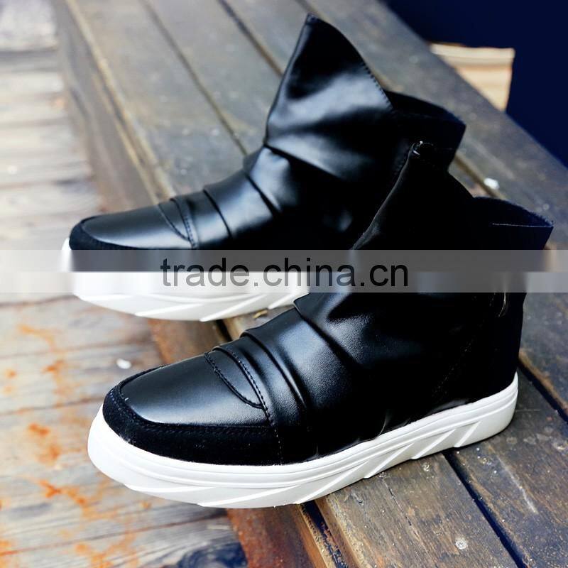 high quality white casual shoes fashion brand china factory, adults lace up casual leather shoes sneakers sample for men women