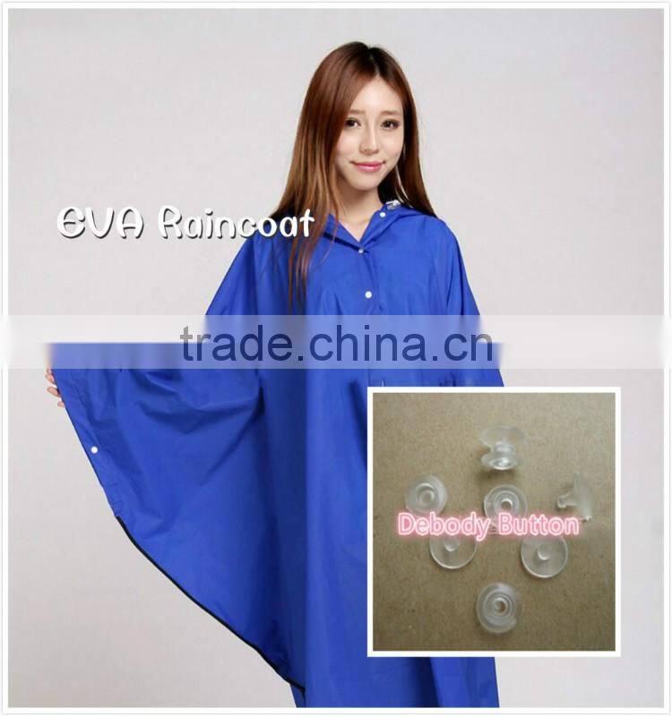 Adult 100% EVA Waterproof Raincoat in Football Field